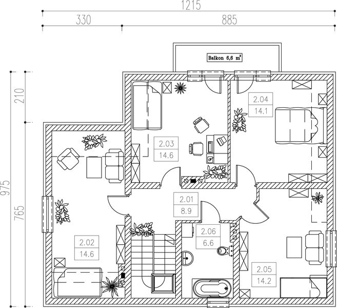 Poddasze projektu Rop