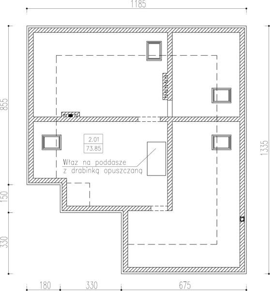 Poddasze projektu Ron