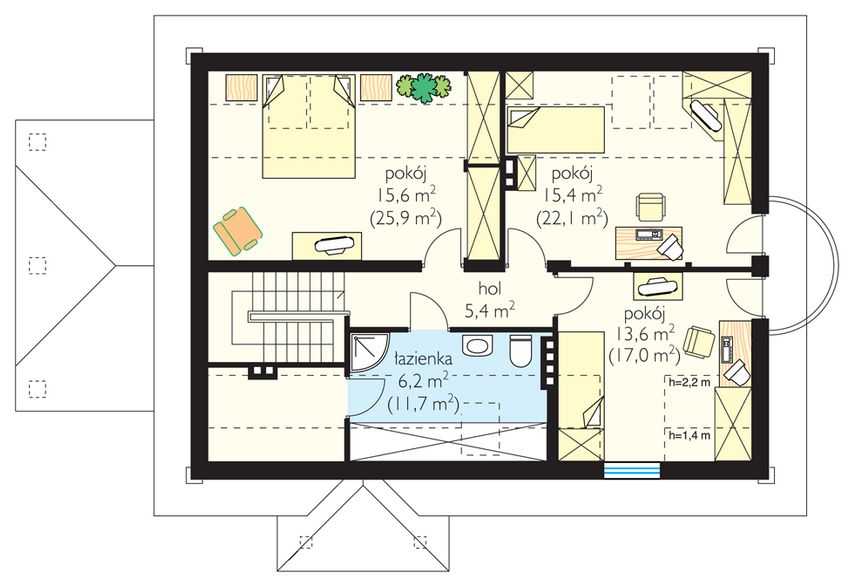 Poddasze projektu Rafal