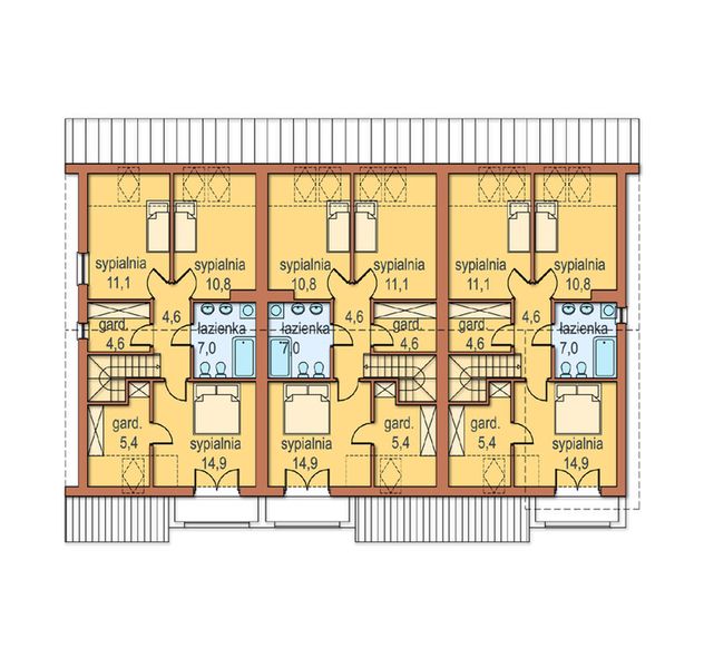 Poddasze projektu Ester sz
