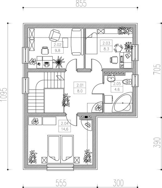 Poddasze projektu Ruz