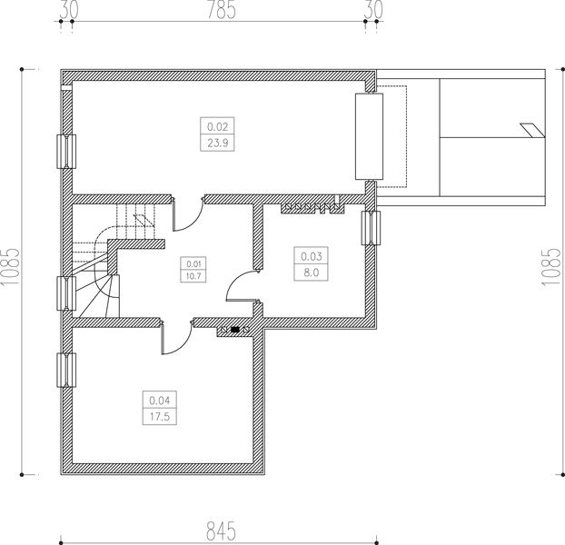 Piwnica projektu Ruz