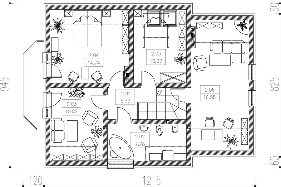 Poddasze projektu Tms