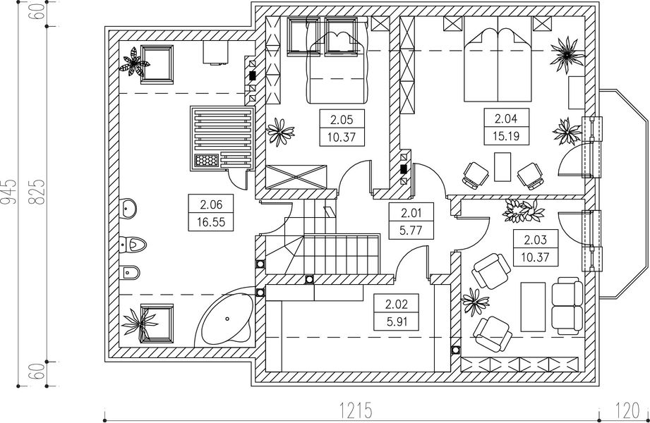 Poddasze projektu Tml