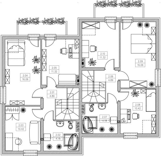Poddasze projektu Kbm