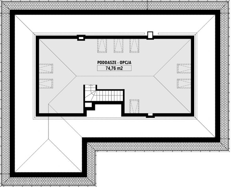 Poddasze projektu E-152