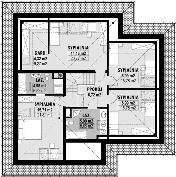 Poddasze projektu E-158