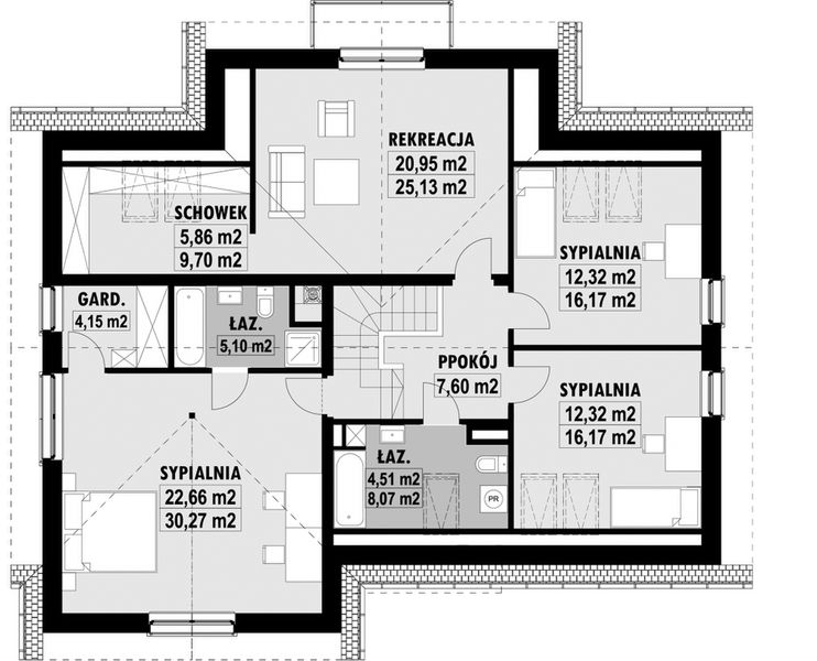 Poddasze projektu E-127