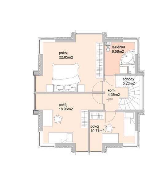 Piętro 1 projektu T31