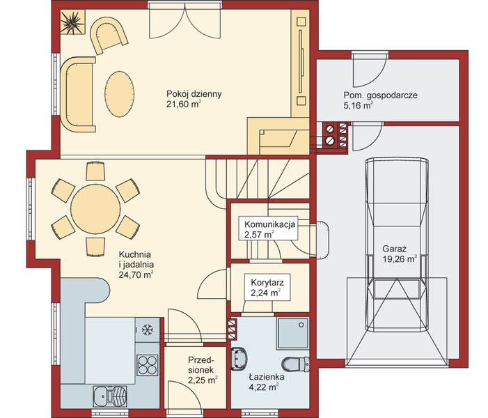 Parter projektu Domek Wrzosowy (033 SK)