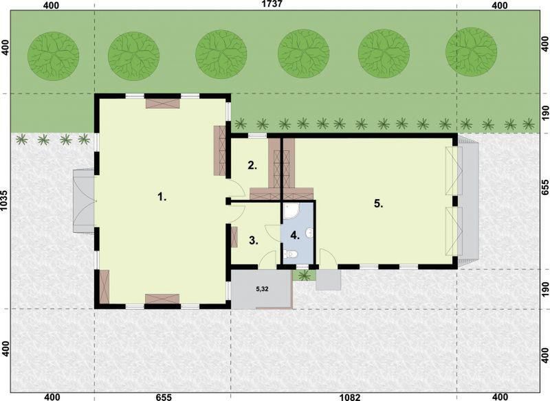 Parter projektu BGS14 Budynek gospodarczy