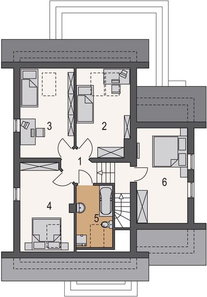 Poddasze projektu Dedal I