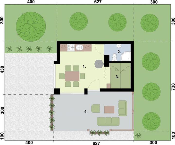 Parter projektu Palmas dom letniskowy