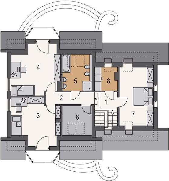 Poddasze projektu Akira I