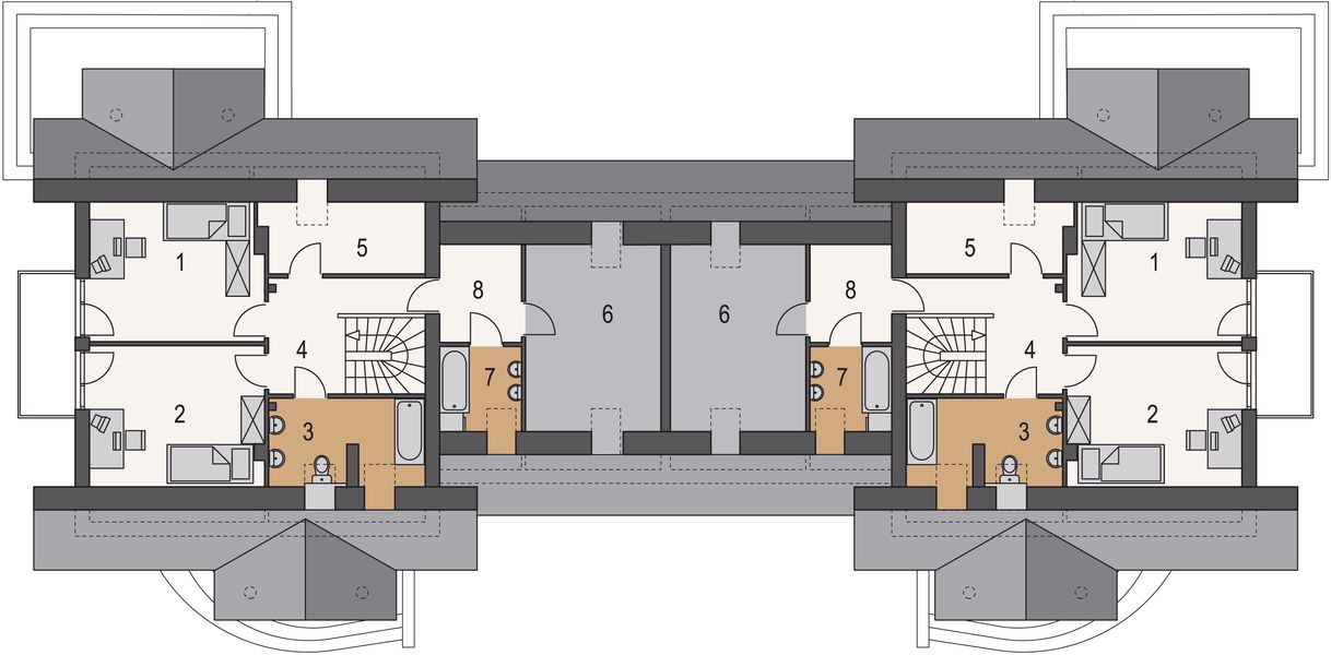 Poddasze projektu Foton II 2lok