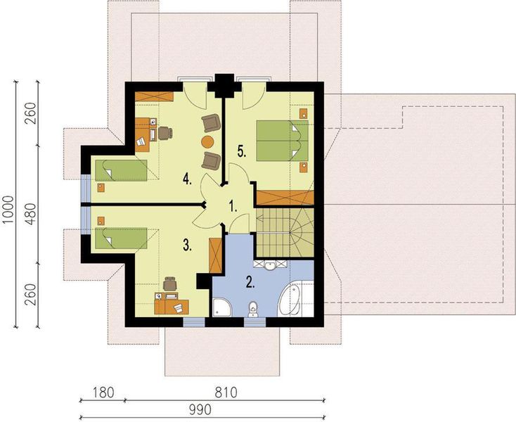 Poddasze projektu Dolores 2