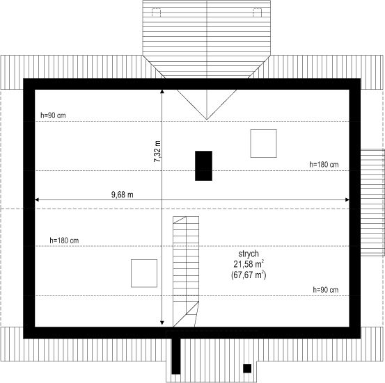 Poddasze projektu Perełka