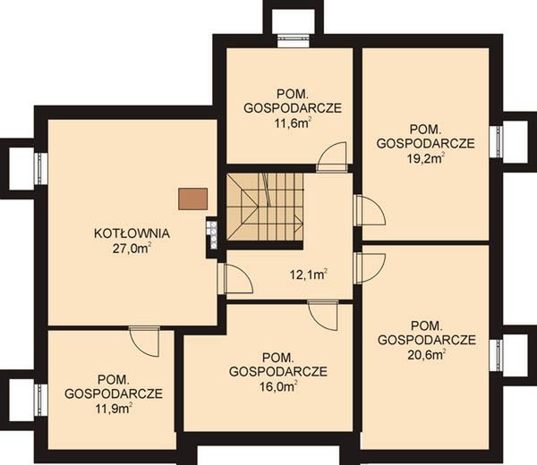Piwnica projektu APS 200