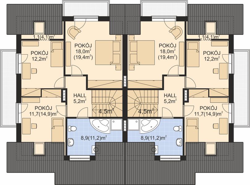 Poddasze projektu APS 122