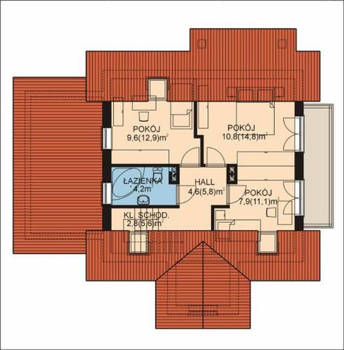 Poddasze projektu APS 138