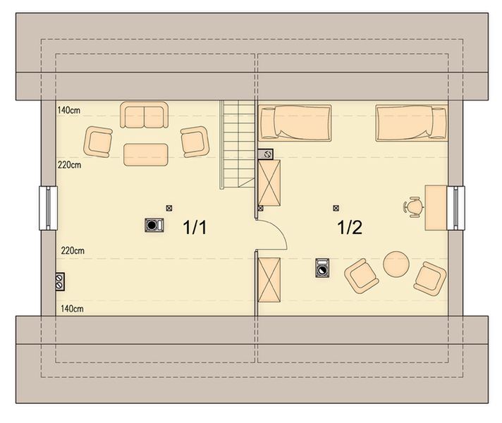 Poddasze projektu Irys