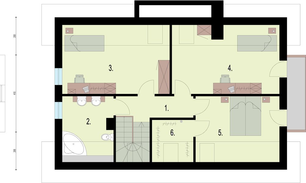 Poddasze projektu Davos