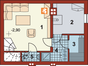 Piwnica projektu Jeziorak 1