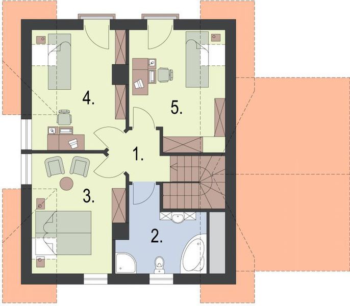 Poddasze projektu Santa Susana 2