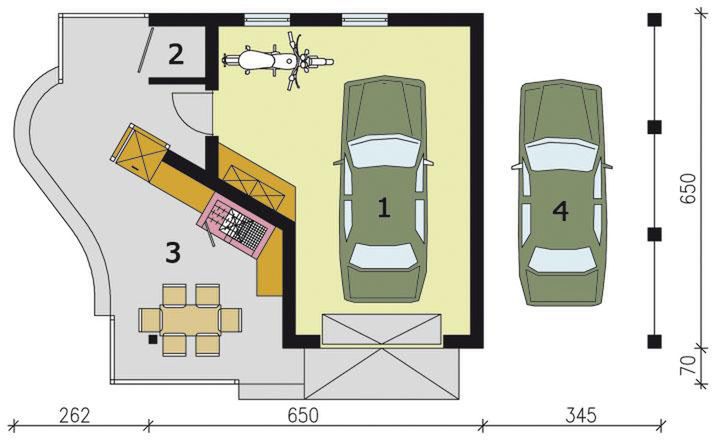 Parter projektu G191 projekt z wędzarnią
