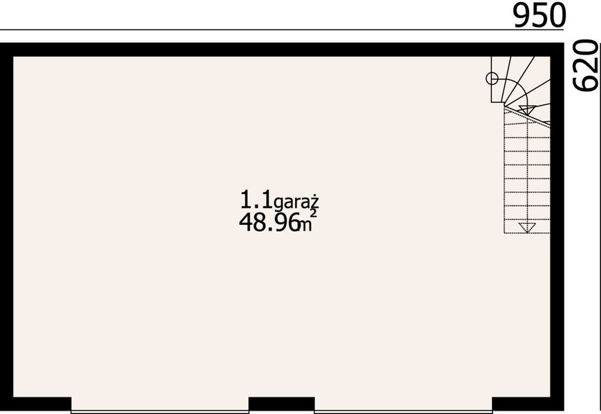 Parter projektu Garaż GDS 02S