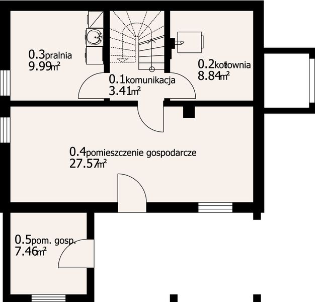 Piwnica projektu Jaworzynka