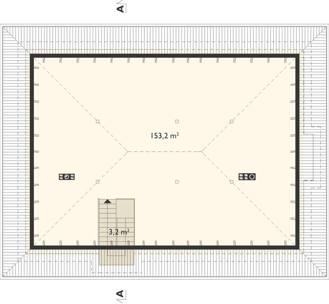 Poddasze projektu Regina Ultra (1426)