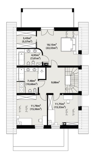 Poddasze projektu Alwin 3