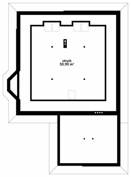 Poddasze projektu Adela
