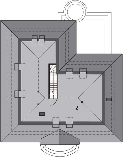 Poddasze projektu Pegaz