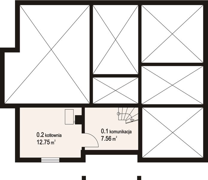 Piwnica projektu Dębina 9