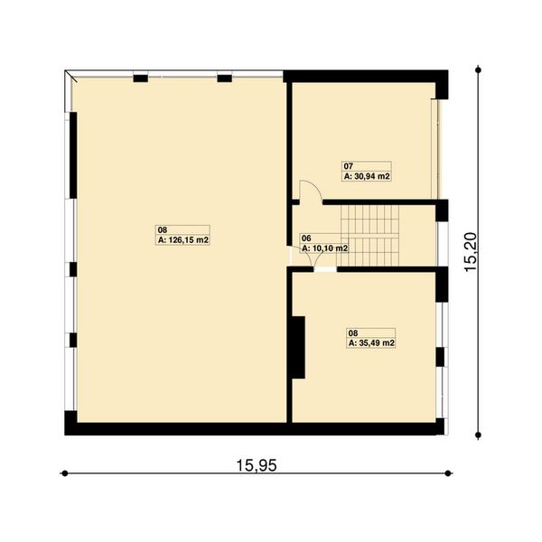 Piętro 1 projektu PS-SS-K2