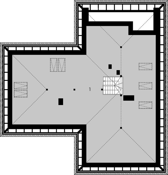 Poddasze projektu Laredo 2