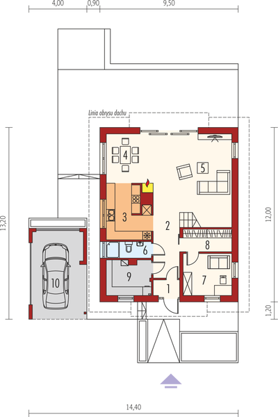 Parter projektu E9 soft (z wiatą) energo