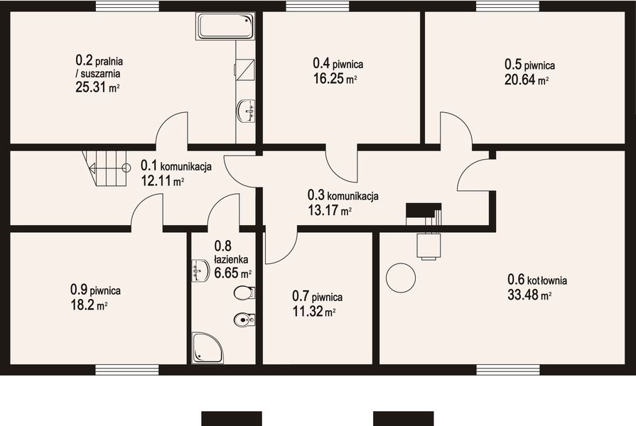 Piwnica projektu Chmielniki dw19