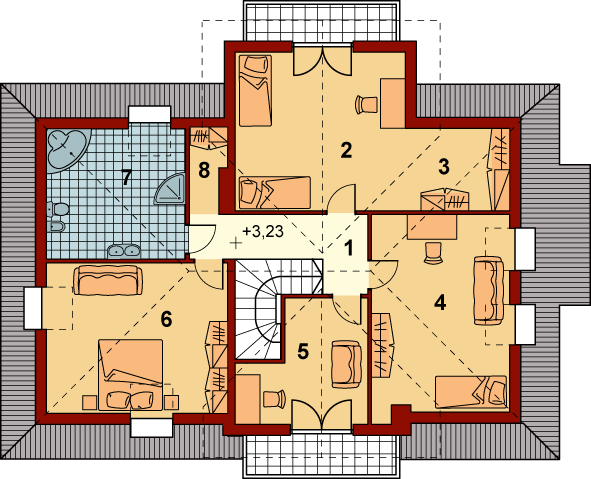 Poddasze projektu AB-038