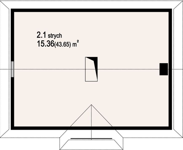 Poddasze projektu G - altana 5