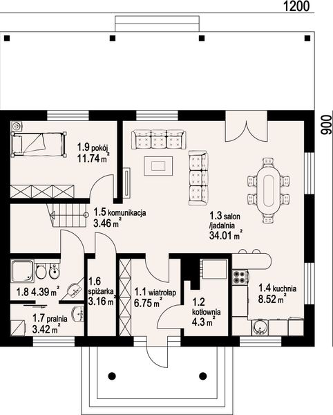 Parter projektu Chmielniki małe bm