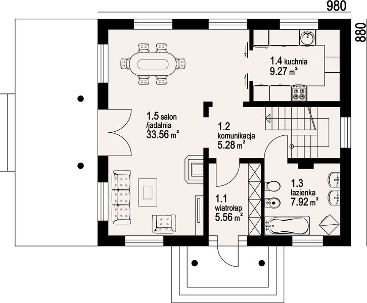 Parter projektu Borków mały 19