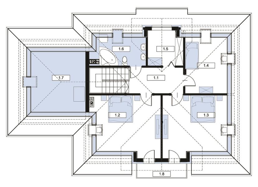 Poddasze projektu Cyrkon