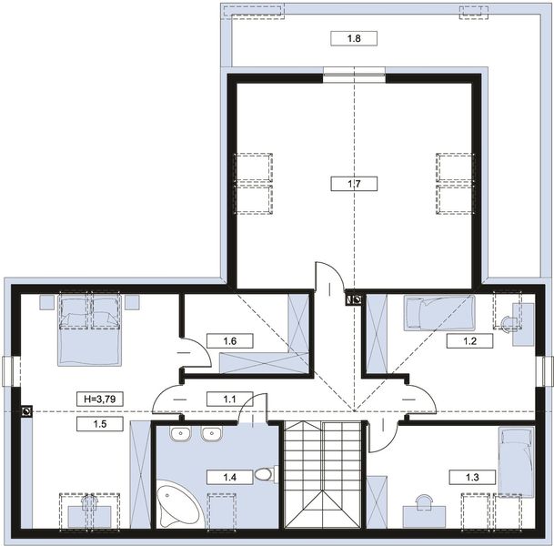 Poddasze projektu Ksenon