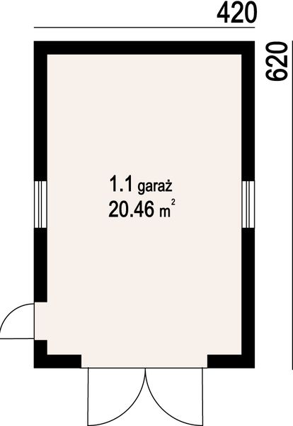 Parter projektu Garaż g 1 (01)