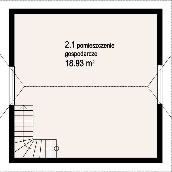 Poddasze projektu Garaż g 2 (04)