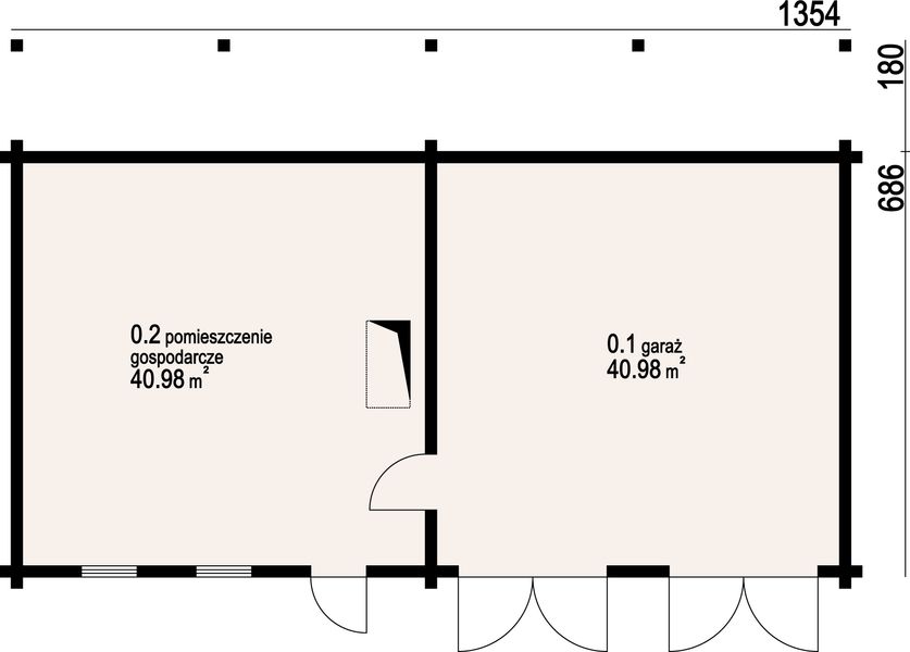 Parter projektu Garaż gd h2