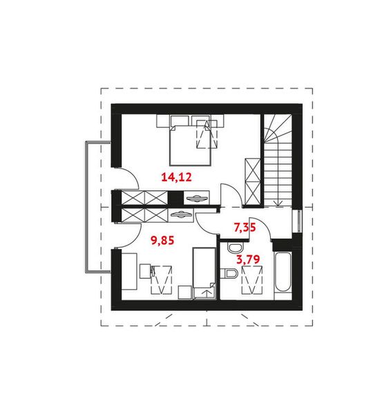 Poddasze projektu Jamajka